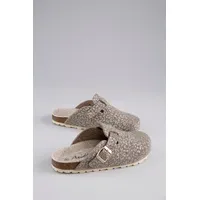 aniston shoes Clog taupe/silberfarben 39