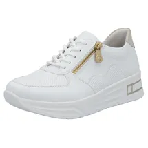 Rieker N8100 Damen Weite Weit/Beige/Weiß 38