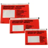 SOENNECKEN Dokumententasche Lieferschein- Rechnung C5 mF sk rt 250 St./Pack.