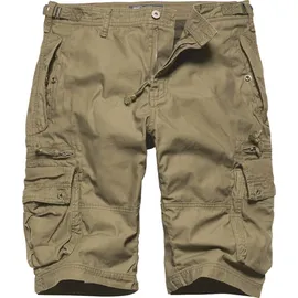 Vintage Industries Gandor Cargo-Shorts Dunkelbeige S