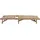 furnicato Garten-Sonnenliege 200 x 65 x 30-87 cm Rot