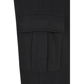 URBAN CLASSICS Highwaist Wide Leg Cargo Hosen Schwarz 5XL
