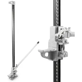 BITUXX Wagenheber Stahl 132 cm grau
