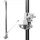 BITUXX Wagenheber Stahl 132 cm grau