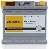 Continental Starterbatterie L1 55Ah 540A [Hersteller-Nr. 2800012019280] für Abarth, Alfa Romeo, Audi, Autobianchi, BMW, Chevrolet, Chrysler, Citroën,