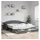 vidaXL Tagesbett Ausziehbar mit Schubladen Dunkelgrau 100x200 cm Stoff
