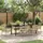 vidaXL Garten Essgruppe 7-tlg. Beige