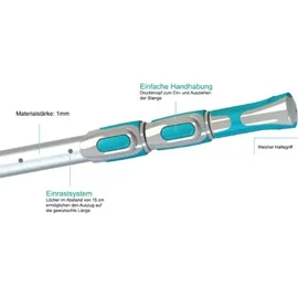 Bayrol Teleskopstange 3-teilig Grau
