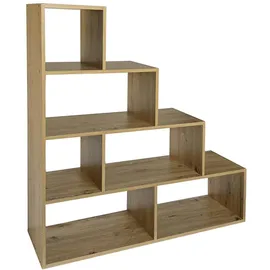 Hti-Living Bücherregal Thekla 11430 1-tlg. Braun