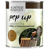 Schöner Wohnen pep up Outdoor Renovier-Öl Möbel & Terassenböden 1 L Teak