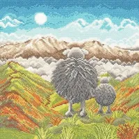 Bothy Threads Kreuzstich Set Auf der Spitze der Welt