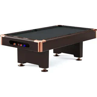Automaten Hoffmann Billardtisch Club Pro III Dekor Nussbaum, (224 x 112 cm)