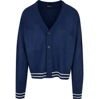 URBAN CLASSICS Sporty Box Strickjacke Space Blue L
