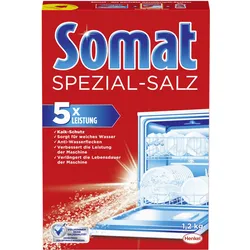 Somat Spezial-Salz Spülmaschinensalz Spülmachine Geschirrspülleistung 1,2kg