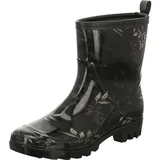 Jewels of Style Damen-Gummistiefel Schwarz, Farbe:schwarz, EU Größe:40 - Schwarz - 40