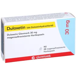 DULOXETIN Glenmark 30 mg magensaftres.Hartkapseln 28 St