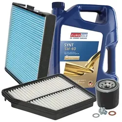 Bestprice Inspektionspaket Filtersatz SET A + 5l ÖL für Hyundai