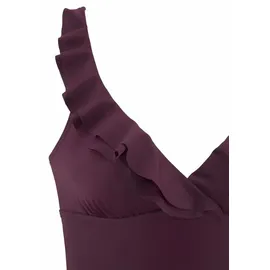 JETTE Badeanzug Damen bordeaux Gr.40 Cup C