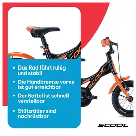 S'COOL XXlite 12 Zoll orange/schwarz