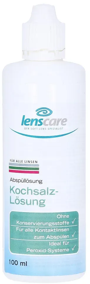 Lenscare Kochsalzlösung Pocket 100 ml