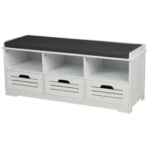 Hti-Living Kara 100 x 40 x 30 cm mit 3 Schubladen / weiß