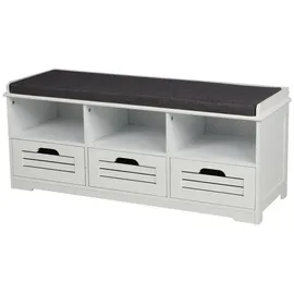 Hti-Living Kara 100 x 40 x 30 cm mit 3 Schubladen / weiß