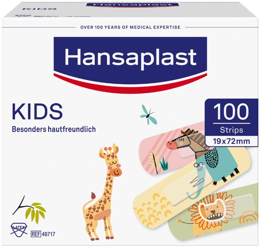 Hansaplast Kids Strips Pflaster 100 St 100 St Pflaster
