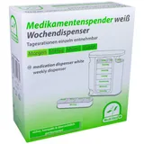 Medi-Inn+ Medi-Inn Wochendispenser 7 Tage Tablettenbox N11484-w, weiß (1 Stück)