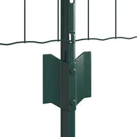 vidaXL Zaun 0,6 x 10 m Grün/Stahl