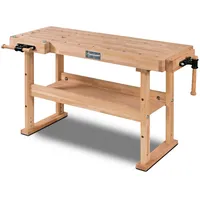 Holzkraft Hobelbank Holz 140 cm beige