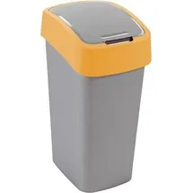 Curver Flip Bin 10 l silber/orange