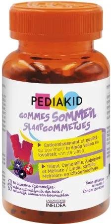 Pediakid Schlafgummis Waldfruchtgeschmack 60 Stück