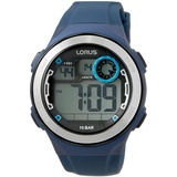 Lorus Herren Digital Quarz Uhr mit Silikon Armband R2383NX9