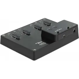 DeLock USB-C - 4x M.2 NVMe PCIe, USB 3.1