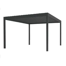 teico group Pergola 3 x 3 m inkl. LED Licht Anthrazit