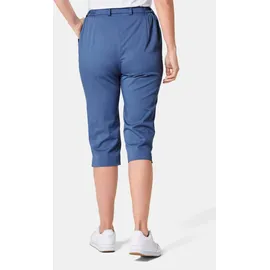 GOLDNER Sportive Caprihose Blau 19