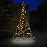 Fairybell Weihnachtsbaum mit Mast 2 m, 300 LEDs