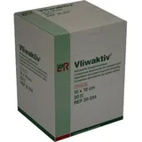 Lohmann & Rauscher Vliwaktiv Aktivkohle-saugkomp.10x10 cm steril