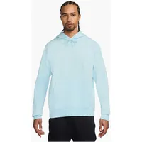 Nike Herren Sweatshirt Club Fleece Hoodie Jordan, Hoodies - glacier blue/glacier blue/white S