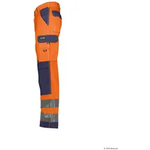 dress confect Dassy Warnschutzhose Buffalo PESCO74 MINUS Gr. 53 orange/dunkelblau