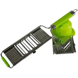 Novabest Krauthobel, Gemüseschneider V-Hobel 4-fach mit zusätzlichem V-Einsatz Limette