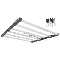 LUMii Black 720 W Vollspektrum Grow LED 6 Bar mit Nito Lampenaufhängung (720 W LED)