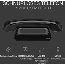 Alcatel ePure Iconic schwarz