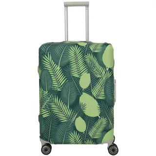 Travelite Kofferhülle M Blau "Federn"