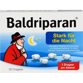 PharmaSGP GmbH Baldriparan Stark für die Nacht überzogene Tabletten 30 St.