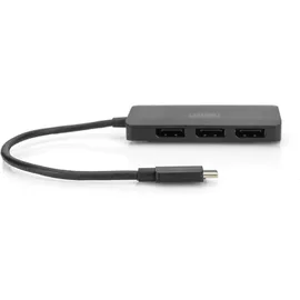Digitus 3-Port MST Video Hub - 3x DisplayPort)
