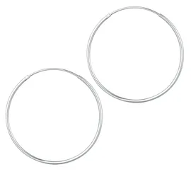 Elli Creolen Basic Klassisch Silber 925