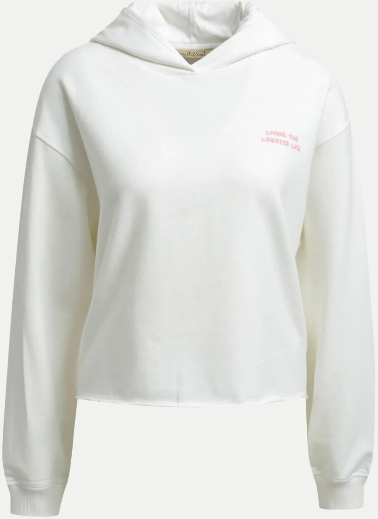 Boxy Hoodie Hamptons Weiß L