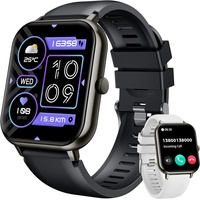 Smartwatch Fitnessuhr Armbanduhr Telefonfunktion Uhren - Smart Watch Damen Herre