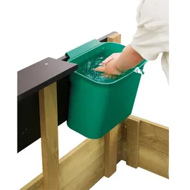 HaPe Sandkasten mit Dach grün